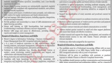 Institute of Chartered Accountants of Pakistan (ICAP) is hiring Manager (LMS & Digital Services) and Deputy Manager (Professional Development) in Karachi. Apply by August 24, 2025.