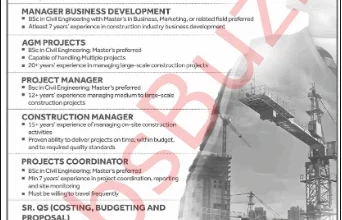 Create your career with Ishar Construction Private Limited - apply for exciting roles in projects, business development and management across Pakistan.
