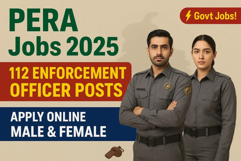 Punjab Enforcement and Regulatory Authority Jobs 2025