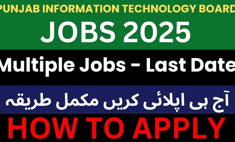 PITB Jobs 2025